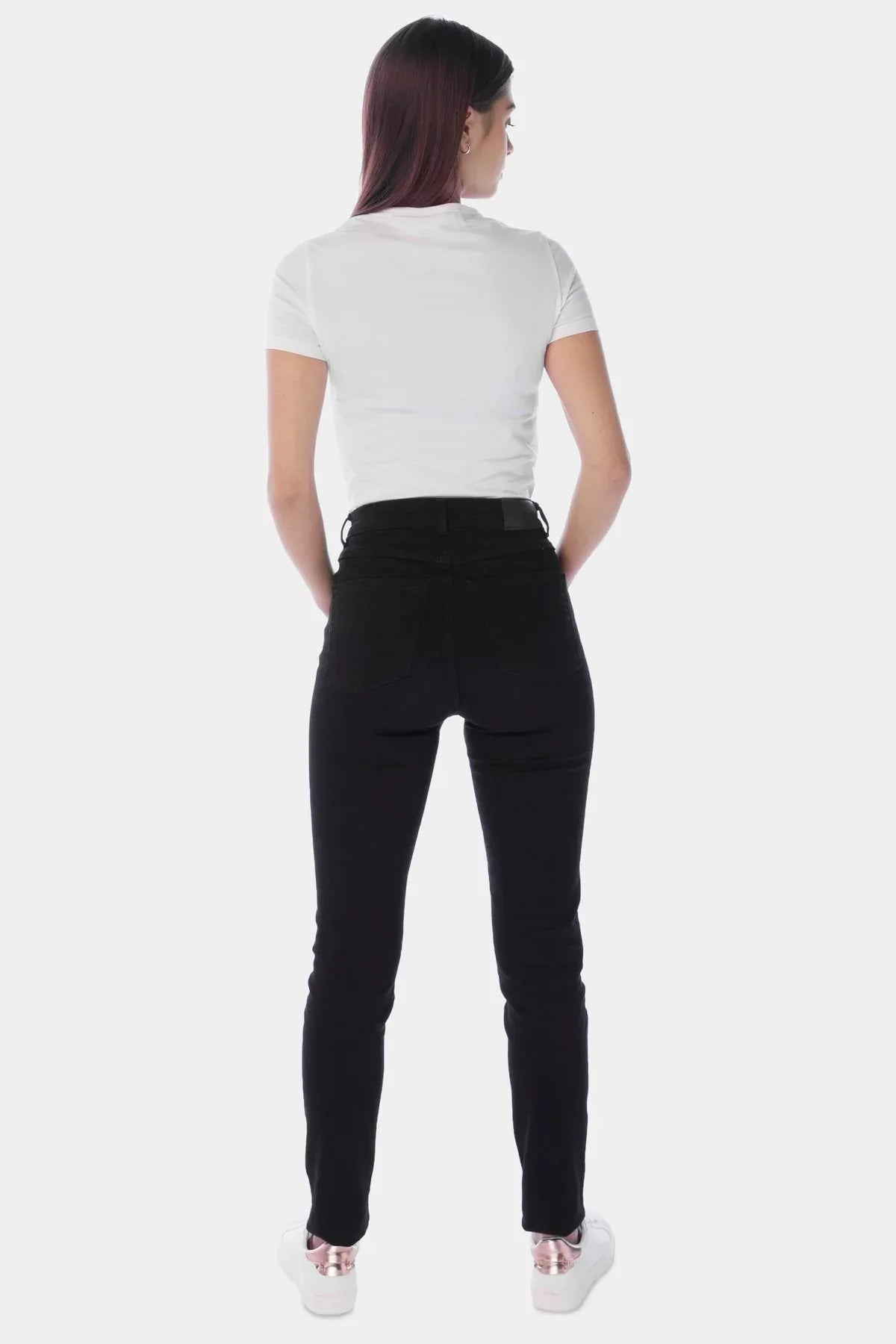Skinny Fit Jeans For Women - Black - MEME