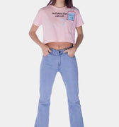 Flared Jeans For Women - Light Blue - MEME
