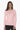 Solid Long Sleeve T-Shirt For Women - Pink - MEME