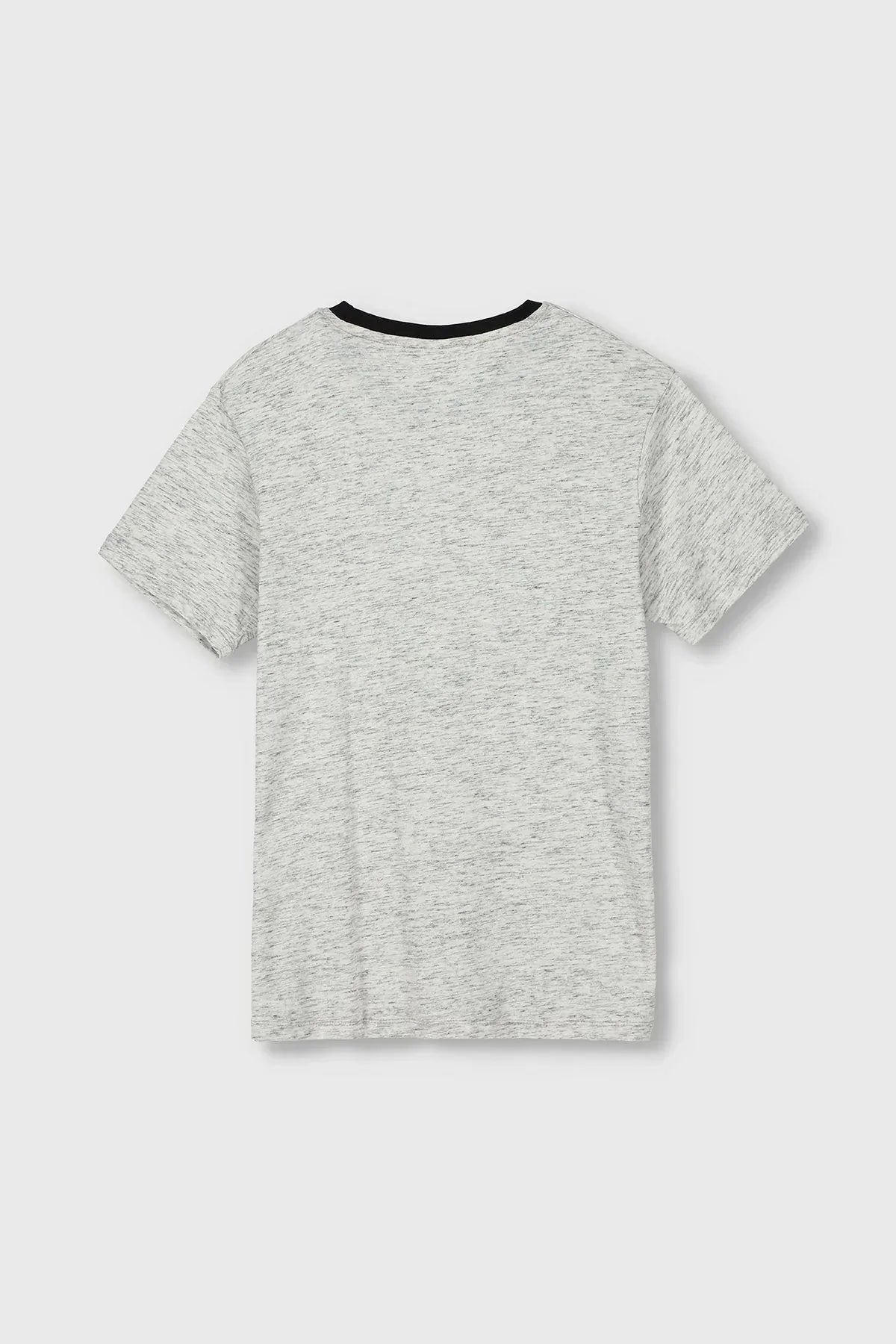 Printed T-Shirt For Men - Black - MEME