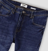 Slim Fit Jeans For Men - Dark Blue - MEME