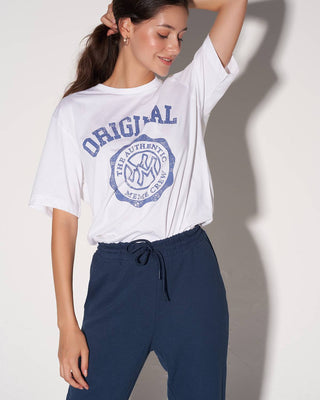 Solid Jogger Pant For Women - Navy 