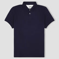 Solid Polo For Men - Blue 