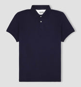 Solid Polo For Men - Blue 