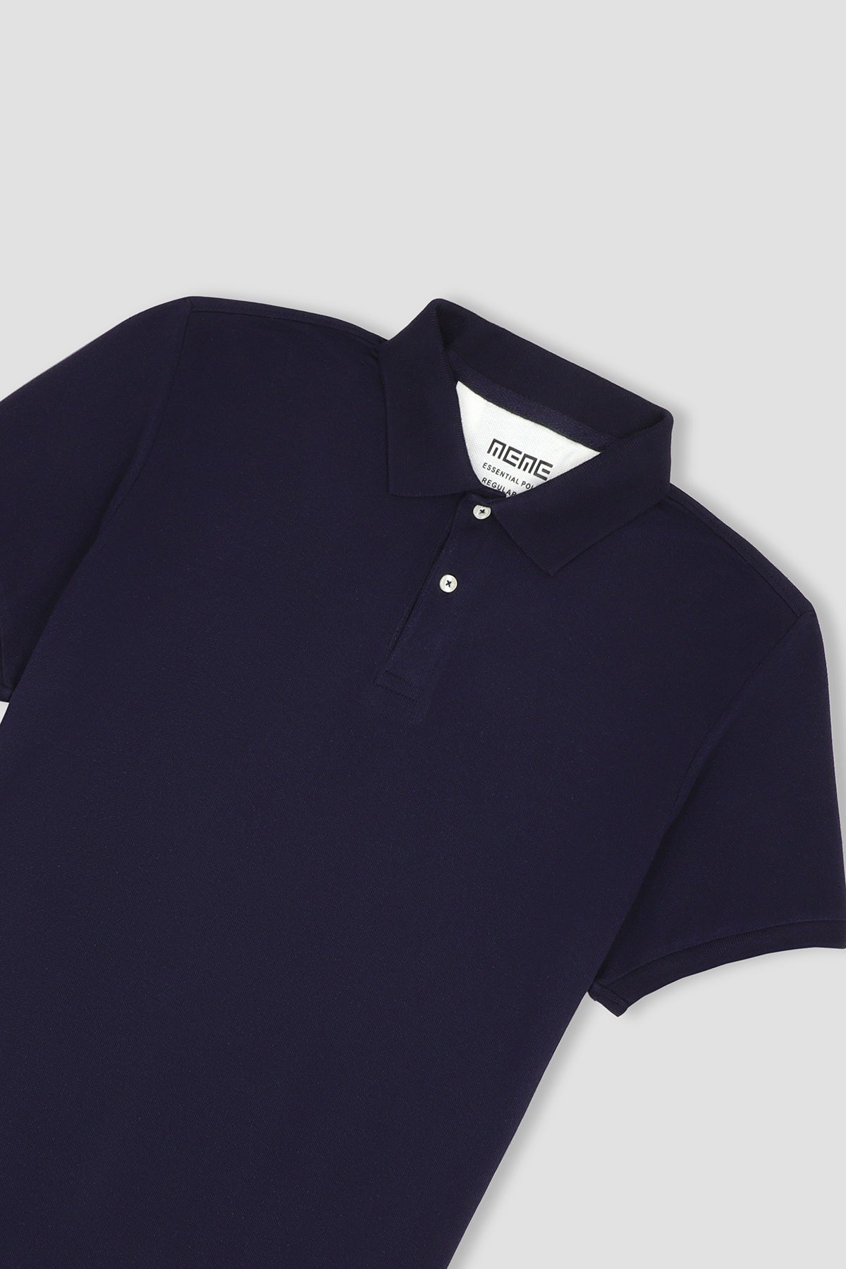 Solid Polo For Men - Blue