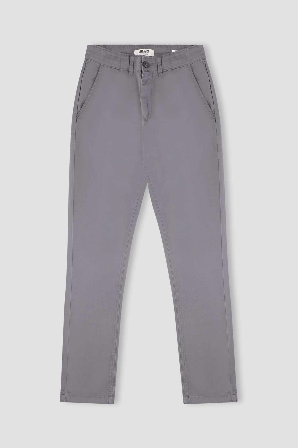 Slim Fit Chino For Men - Grey