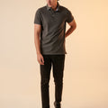 Polo T-Shirt For Men - Anthra Melange 