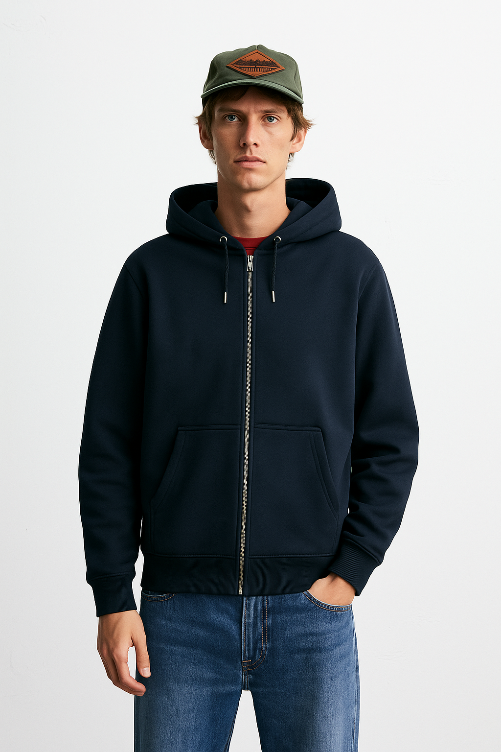 Hoodie for Men - Navy