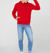 Solid Hoodie For Men - Red