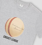 Printed T-Shirt For Men - Heather Grey - MEME