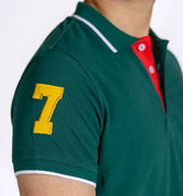 Polo T-Shirt For Men - Emerald Green - MEME