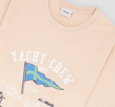 Men Yatch Crew T-shirt 