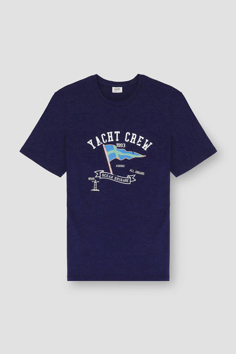 Men Yatch Crew T-shirt