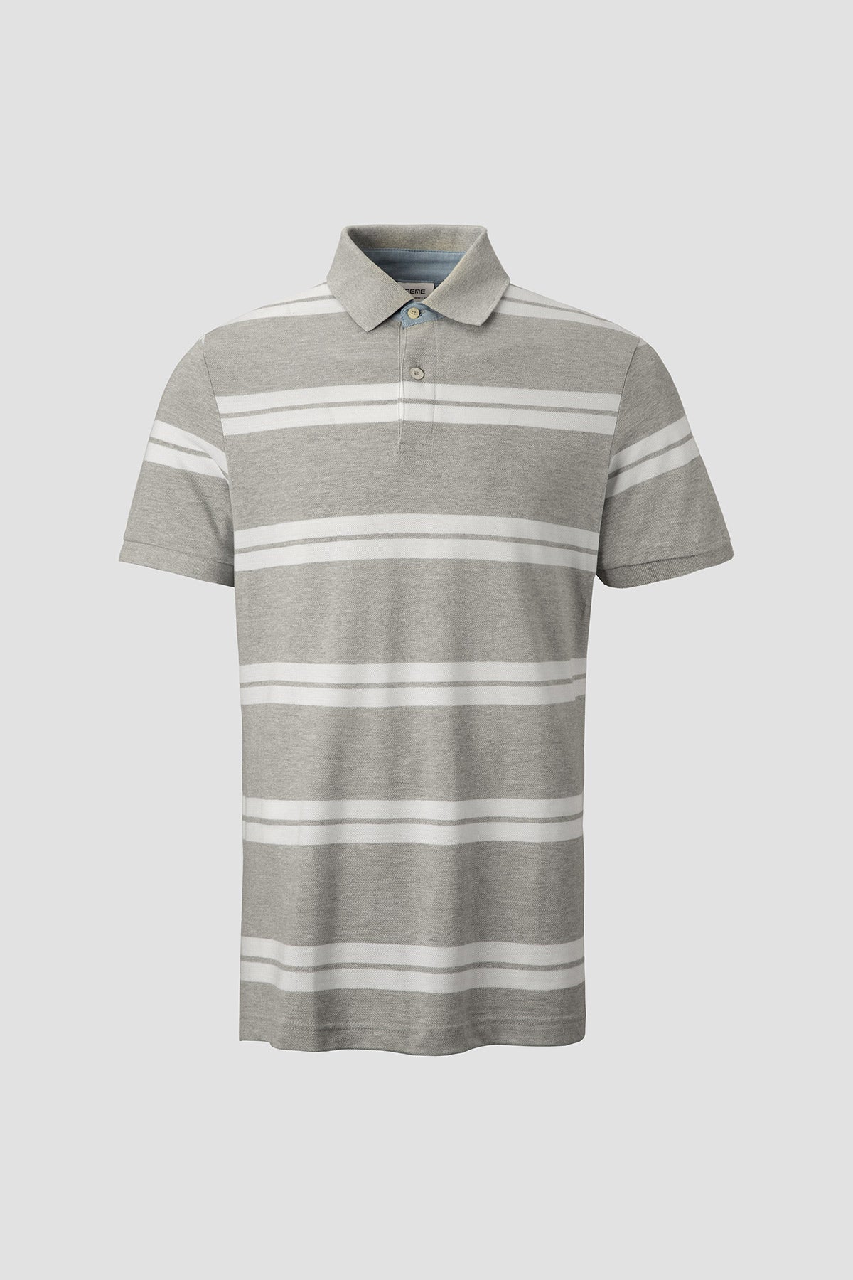 Men Striped Polo