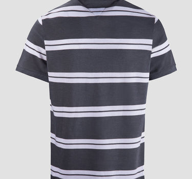 Men Striped Polo 