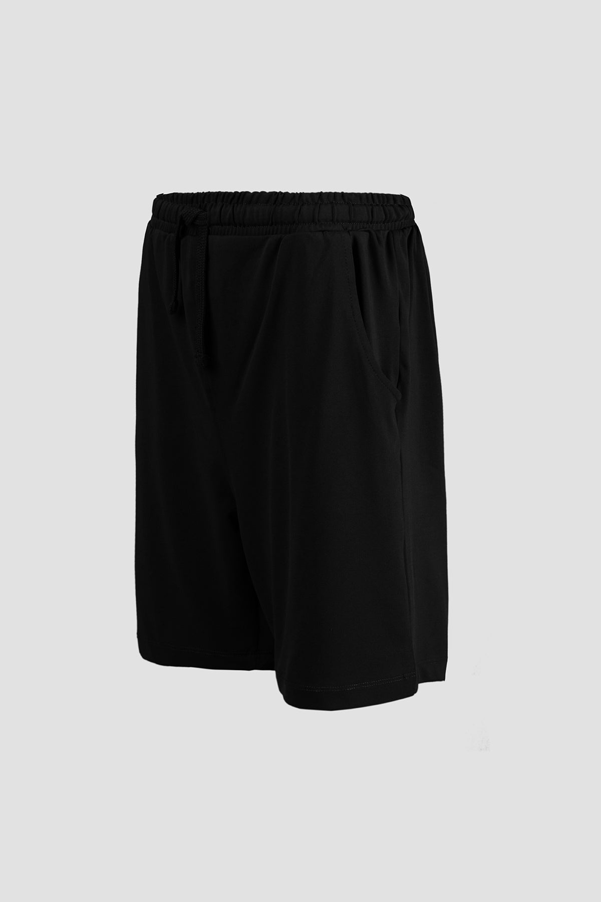 Men Solid Activewear Shorts