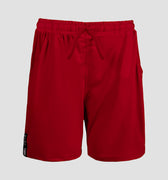 Men Solid Activewear Shorts 