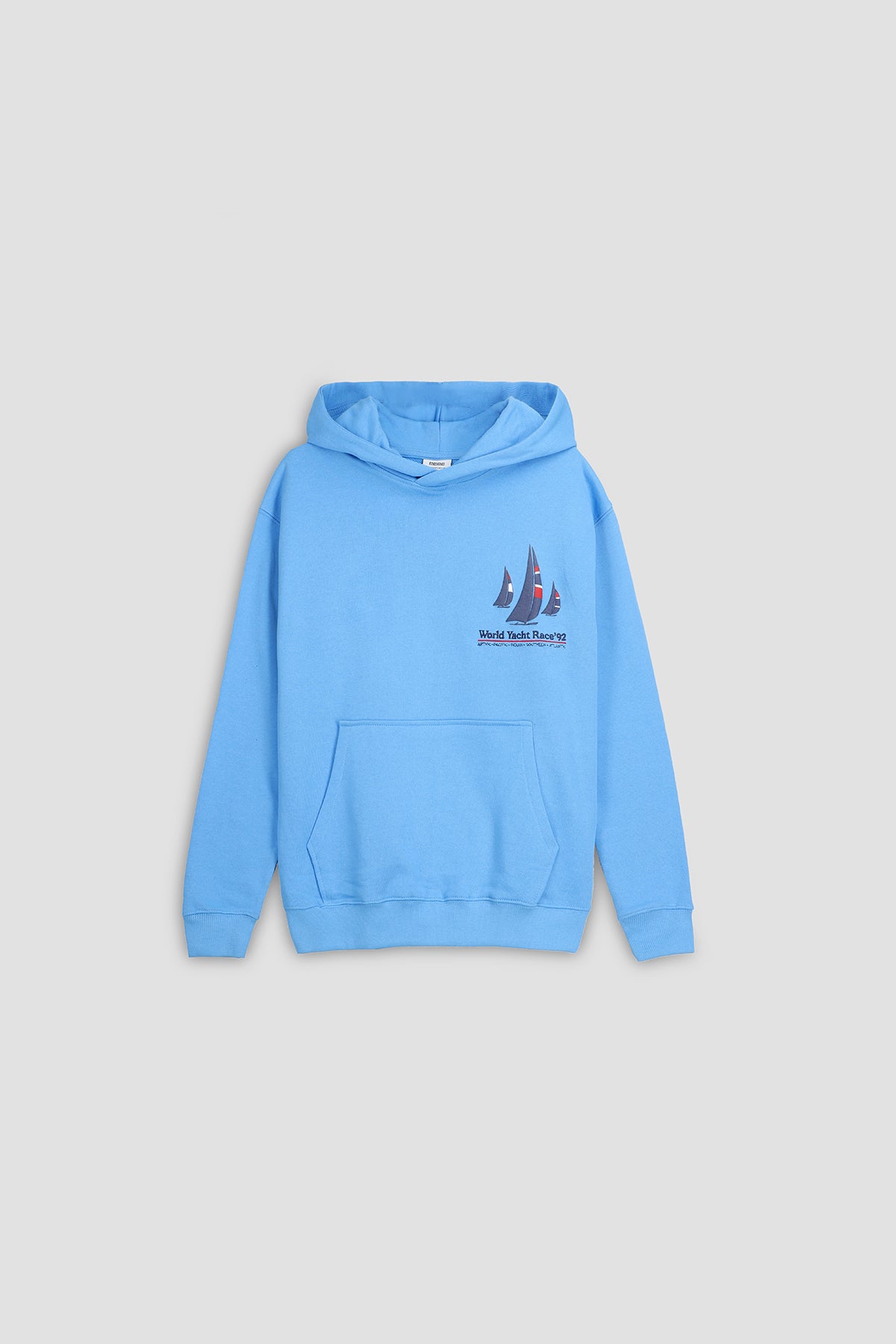 Pullover Hoodie For Men - AZUR BLUE