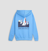 Pullover Hoodie For Men - AZUR BLUE