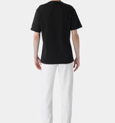Crew Neck Basic T-Shirt For Men - Black - MEME