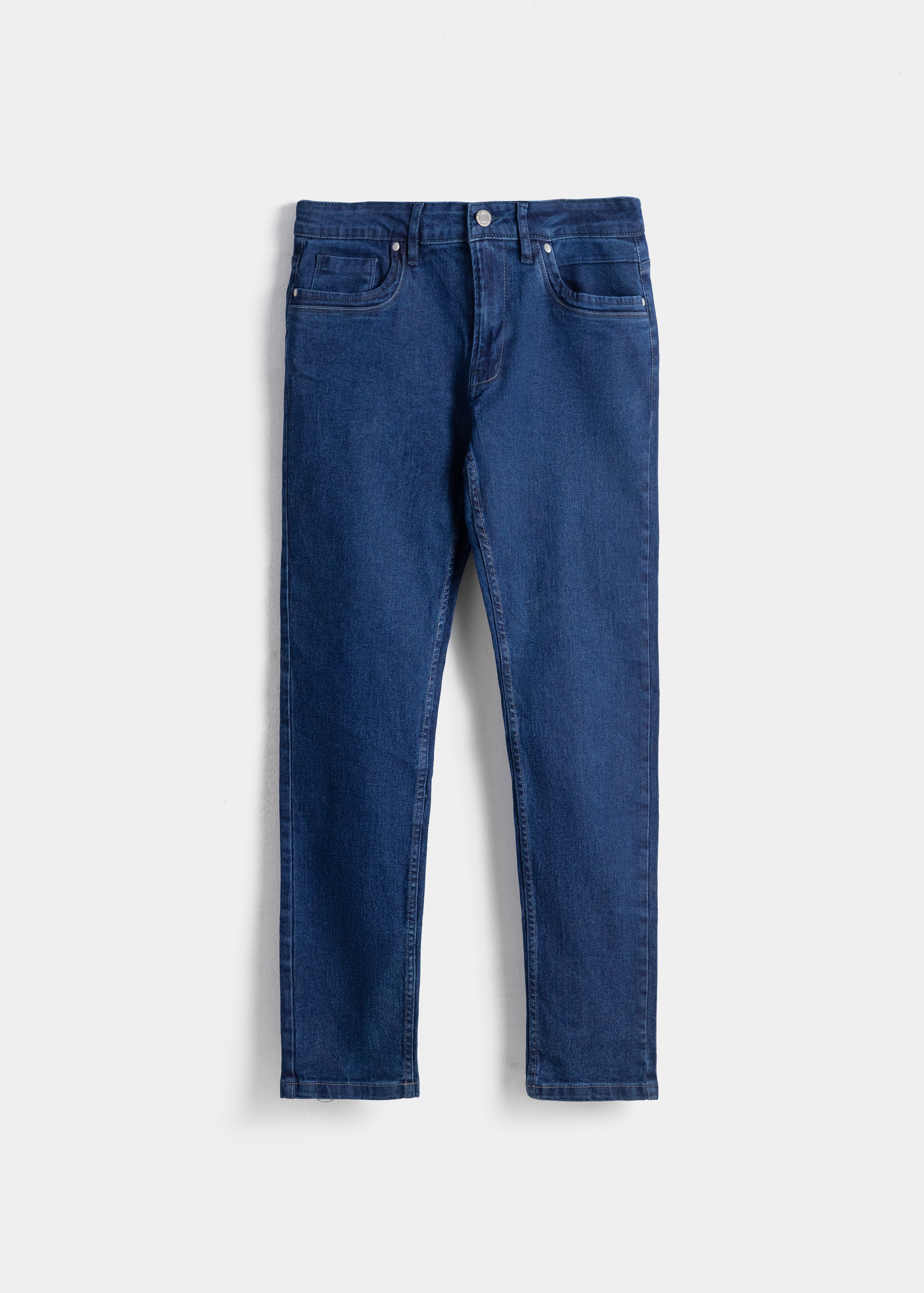 Slim Fit Jeans For Men - Dark Blue