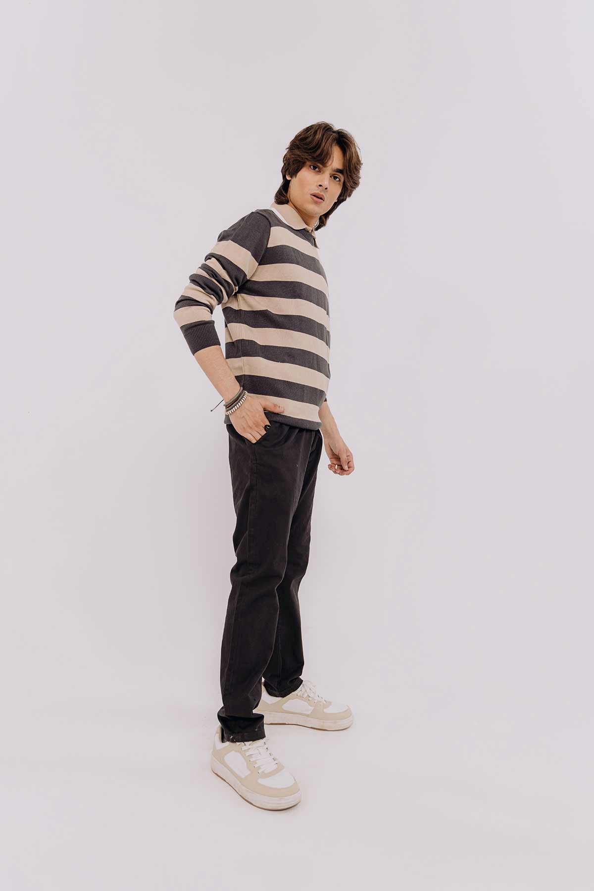 Men's Striped Sweater