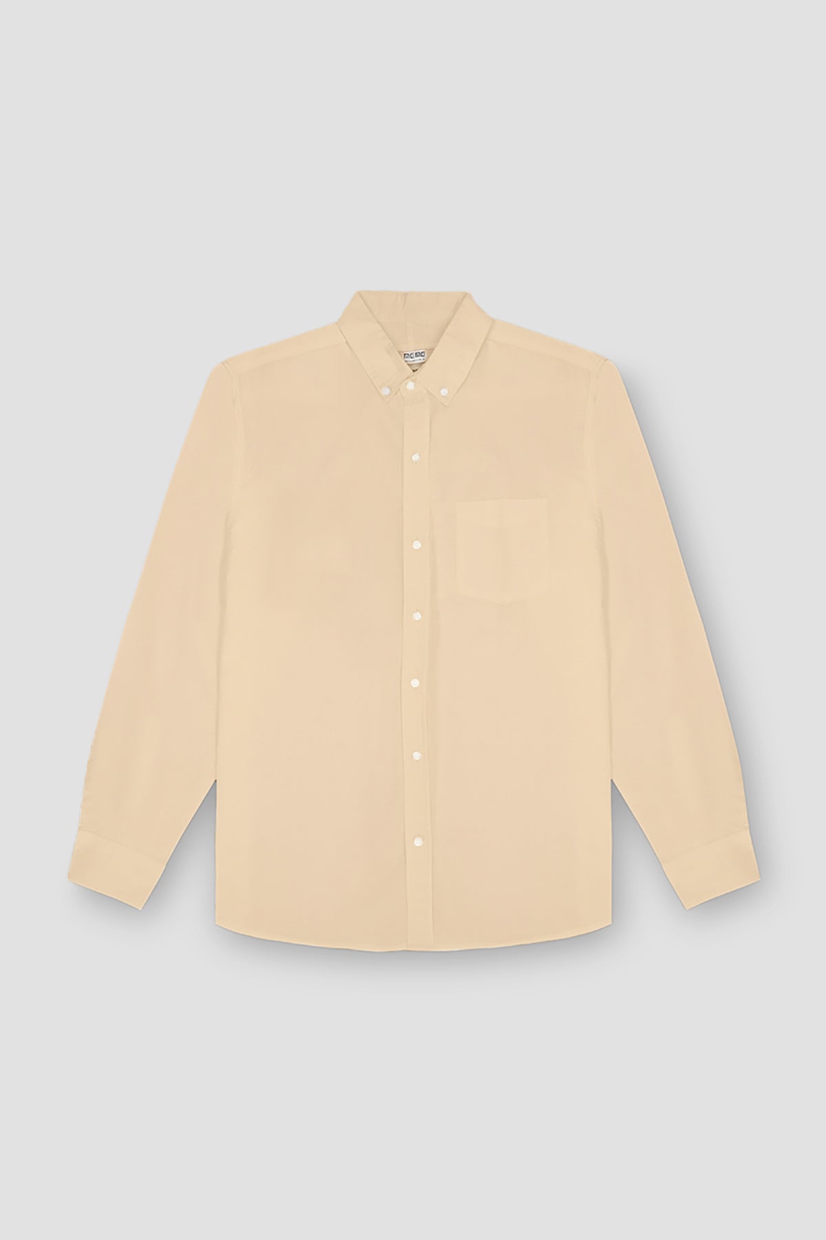 Solid Button Down Shirt