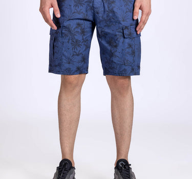 Men Printed Cargo Shorts 