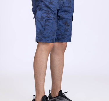 Men Printed Cargo Shorts 