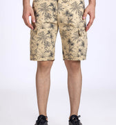 Men Printed Cargo Shorts 