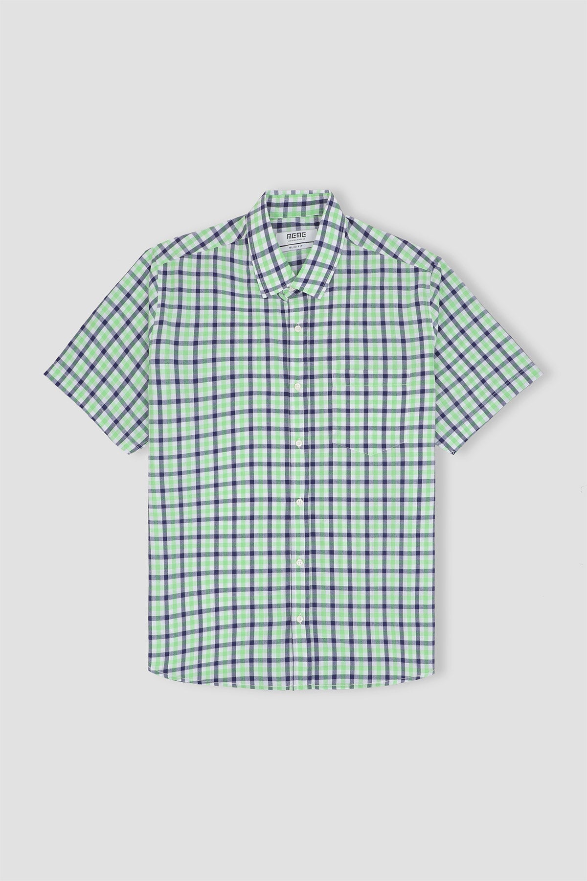 Men's Checkered Button Down 