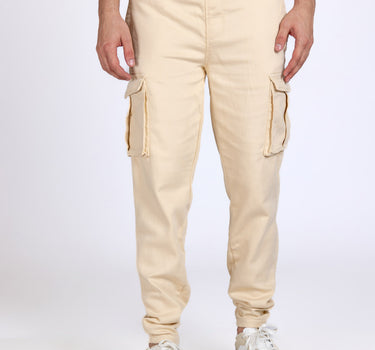 Cargo Trouser For Men - Beige 