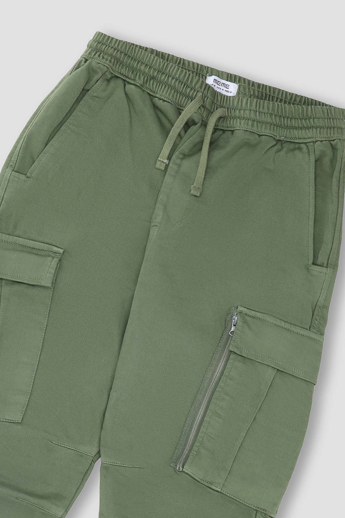 Cargo Trouser For Men - Dark Green