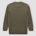 Round Neck Sweater For Men - Khaki 