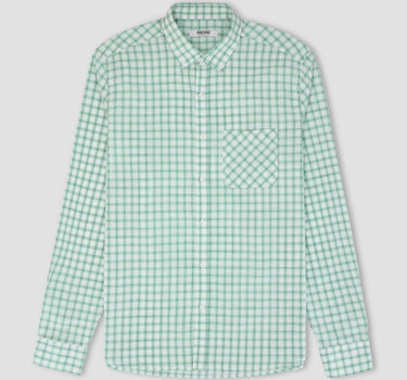 Men Checkered Button Down Shirt 