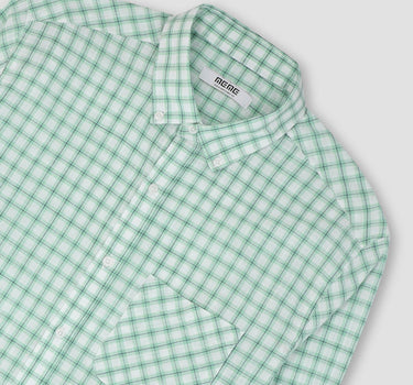 Men Checkered Button Down Shirt 