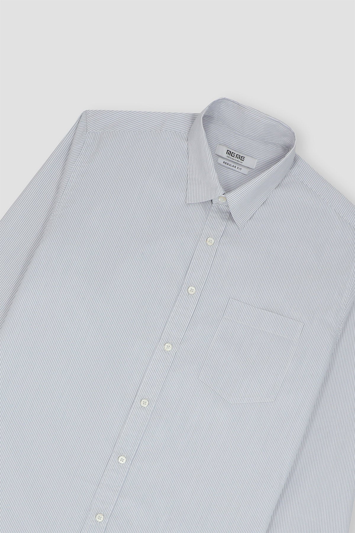 Men's Striped Button Down