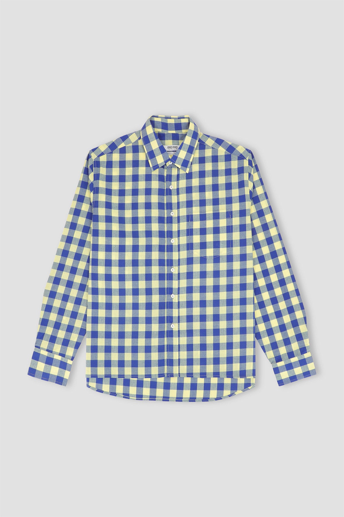 Men's Checkered Button Down 