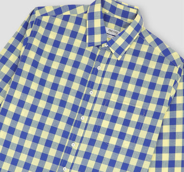 Men's Checkered Button Down 