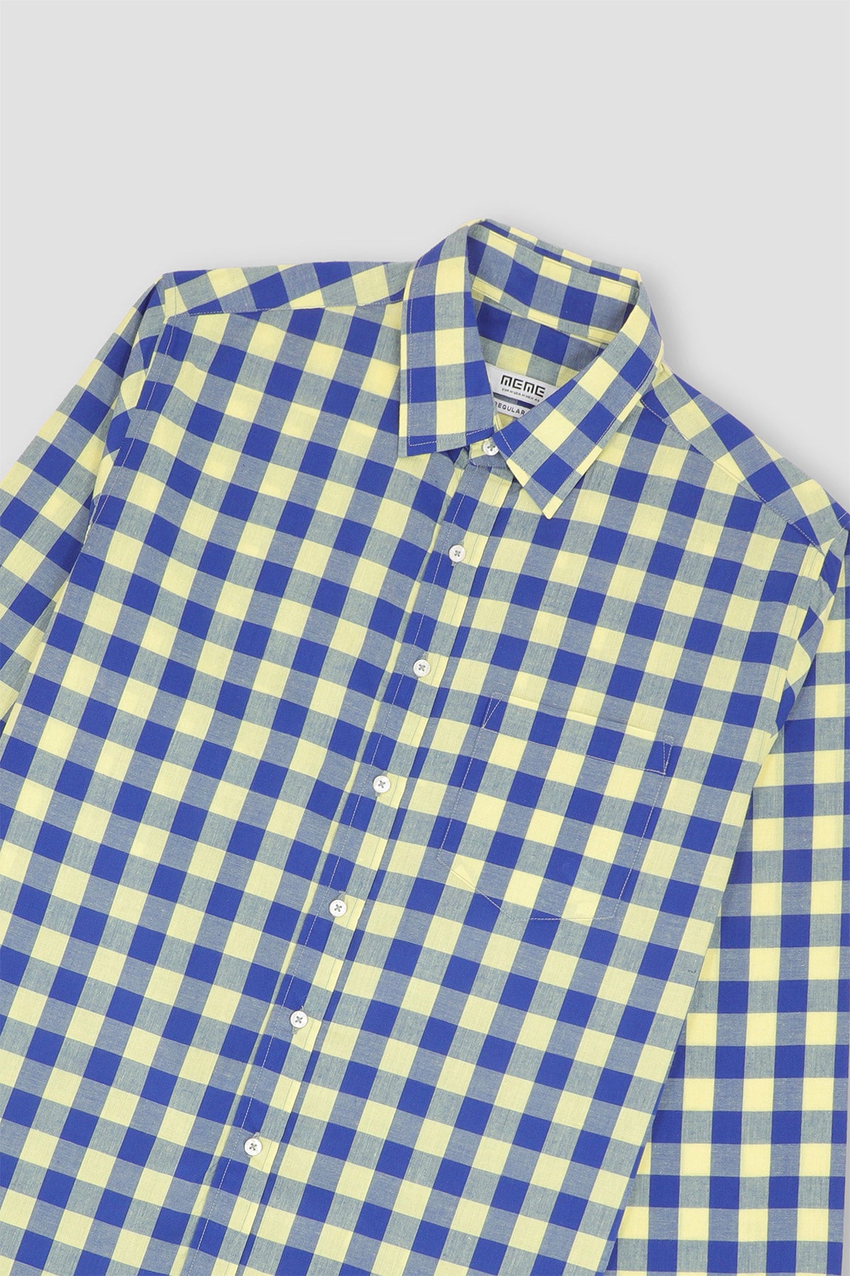 Men's Checkered Button Down