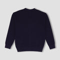 Solid Cardigan For Men - Navy 