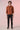 Polo Sweater For Men - Brown Rust