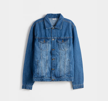 Denim Jacket For men - Mid Blue 