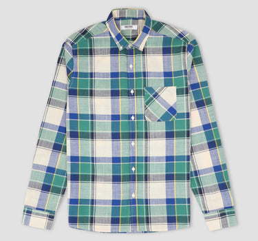 Men Checkered Button Down Shirt 