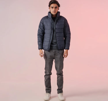 Puffer Jacket For Men - Navy