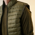 Puffer Jacket For Men - Khaki 