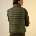 Puffer Jacket For Men - Khaki 