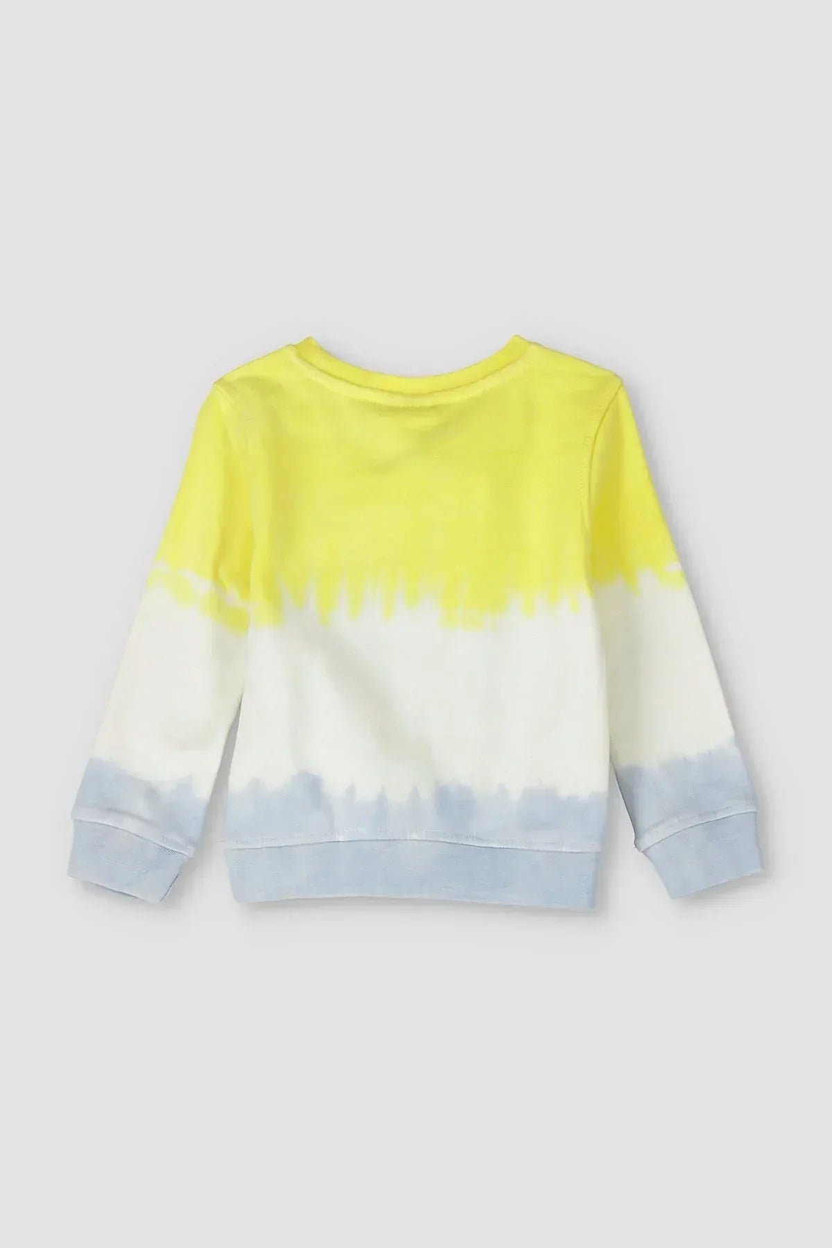 Tie Dye Sweatshirt For Baby Boy - Light Blue - MEME