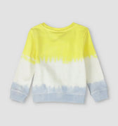 Tie Dye Sweatshirt For Baby Boy - Light Blue - MEME