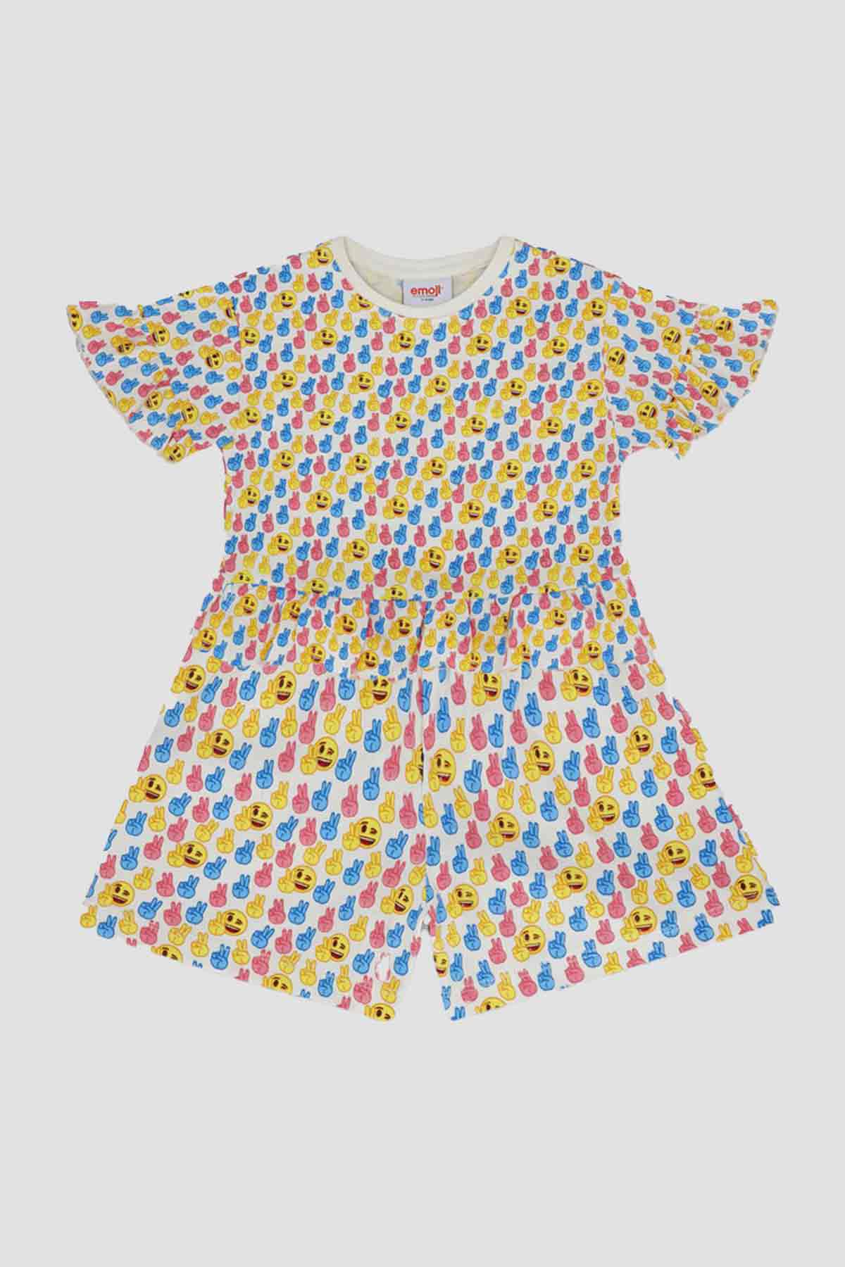 Emoji Conversational Short Pj Set